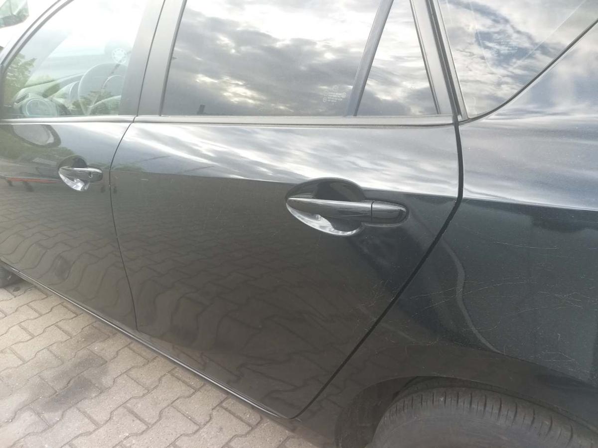 Mazda 3 BL original T&uuml;r hinten links 16W Schwarzmetallic Flie&szlig;heck Rohbau Bj.2012